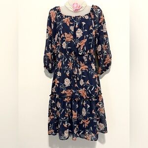 NWT lovely floral dress by Ryan Michelle size L 🌸🌸💫